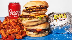 MrBeast burger, salah satu bisnis yang menyebabkan kekayaan meroket.
