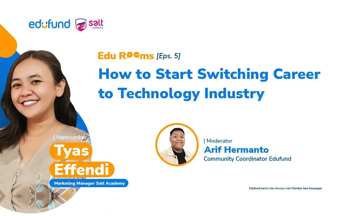 Konten Cover Blog Edurooms Salt Academy: How to Start Switching Career to Technology Industry
