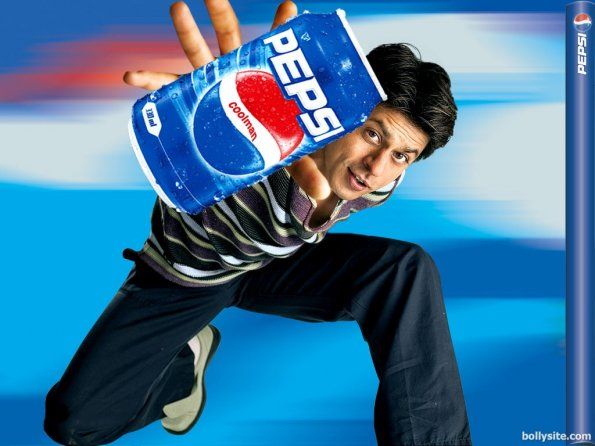 Shah Rukh Khan di endorse Pepsi