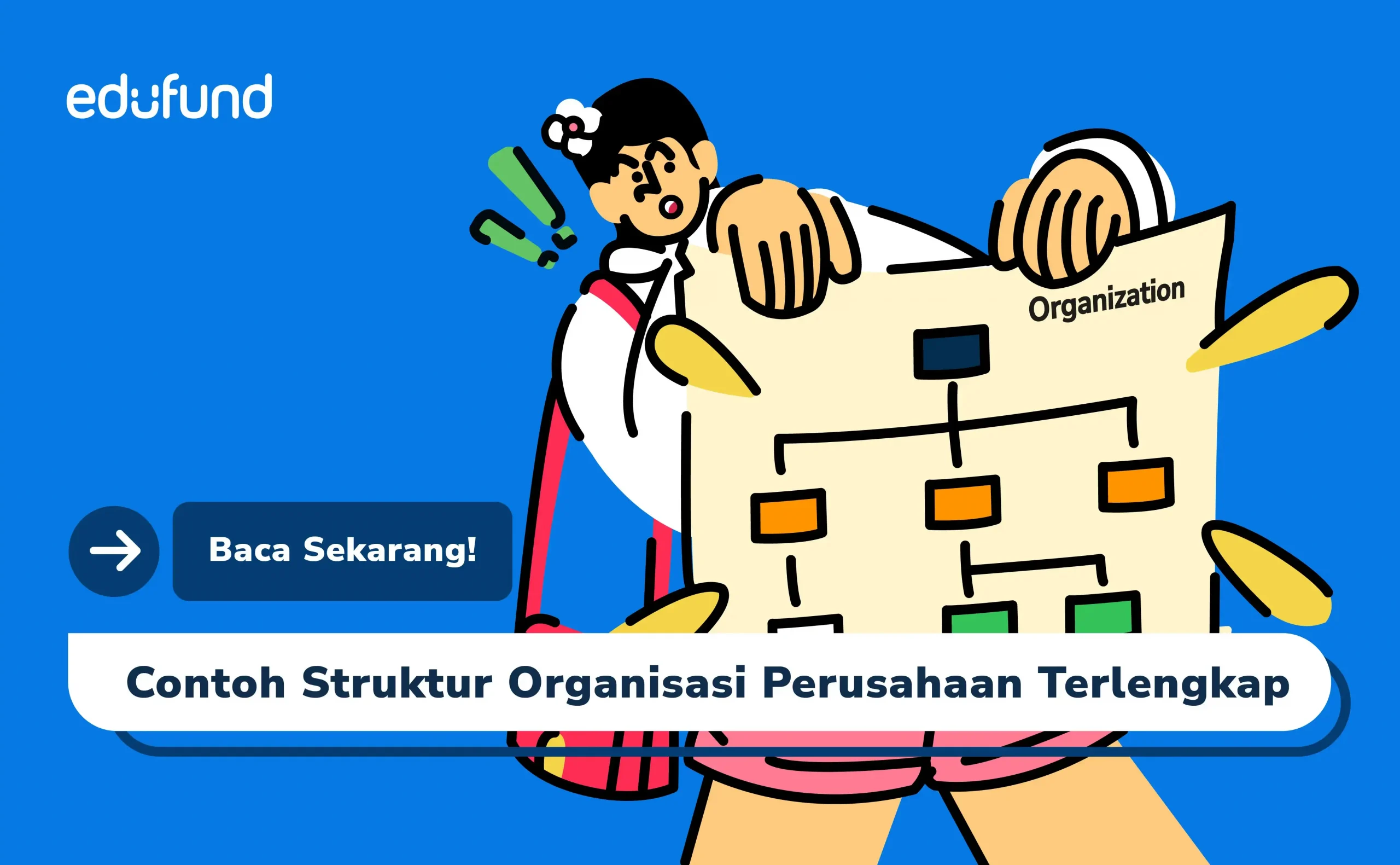 Blog Ilustrasi Contoh Struktur Organisasi Perusahaan